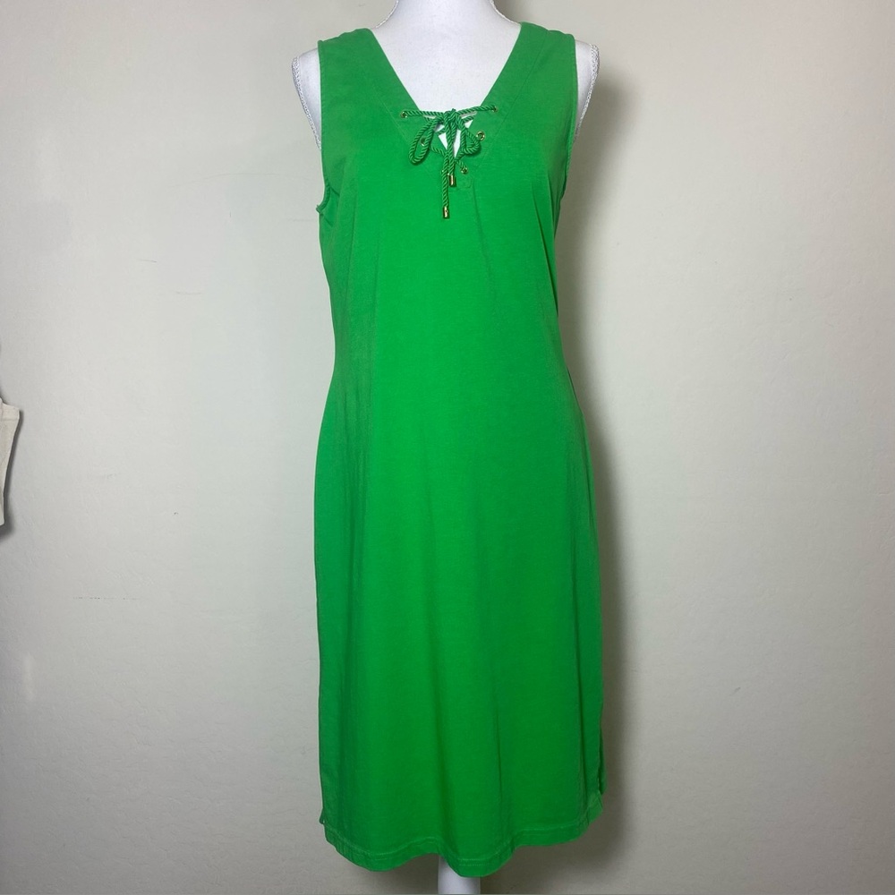 Ralph Lauren Bright Green Midi Dress
Size M